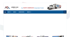 Desktop Screenshot of ameri-canlogistics.com